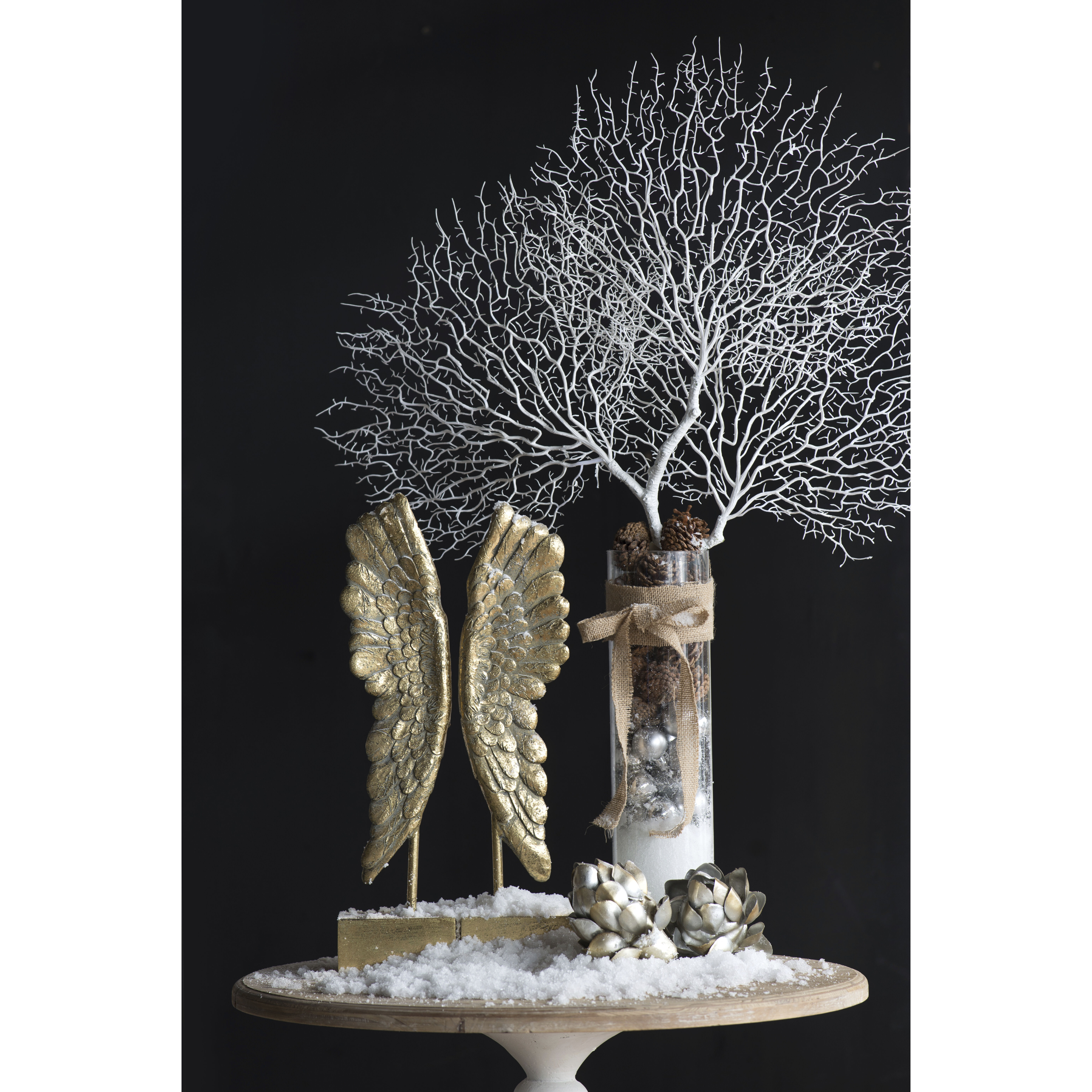 Wing 9.9 X 4.1 inch Gold Book Ends