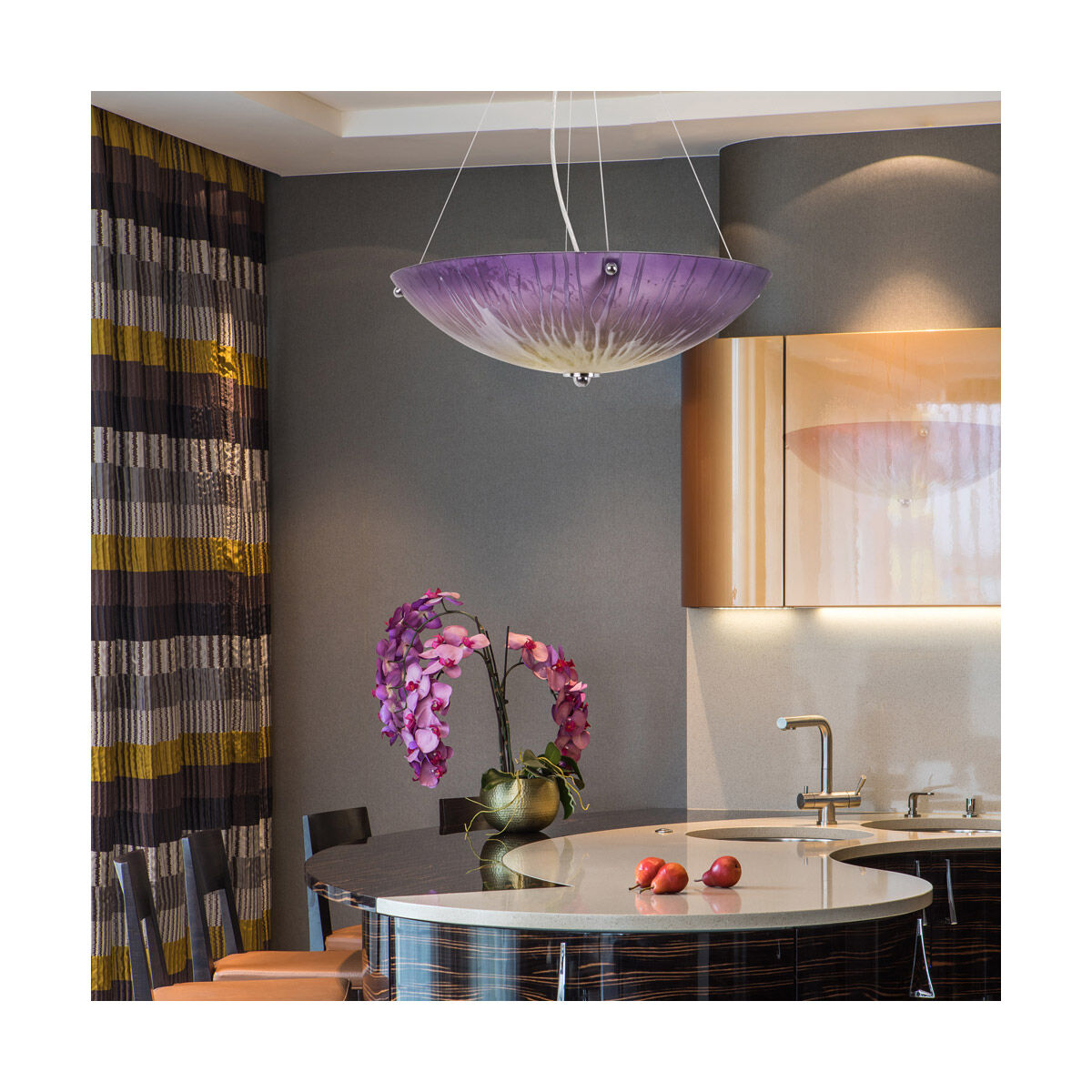 Persuasion 3 Light 21 inch Chrome Pendant Ceiling Light, Private Events