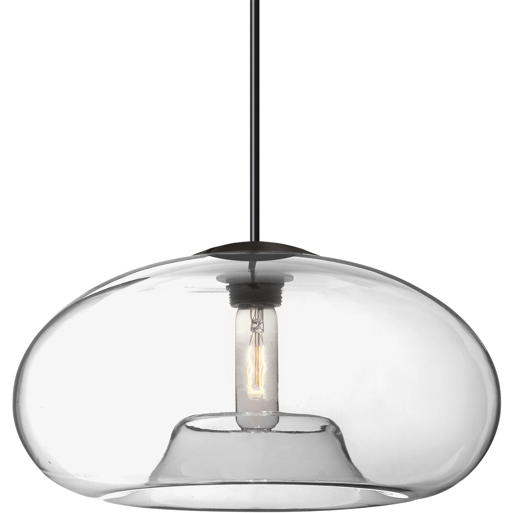 Bana 15 1 Light Black Cord Pendant Ceiling Light