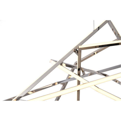 Canada LED 32 inch Chrome LED Chandelier Ceiling Light