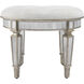 Garbo Mirrored Ottoman or Stool