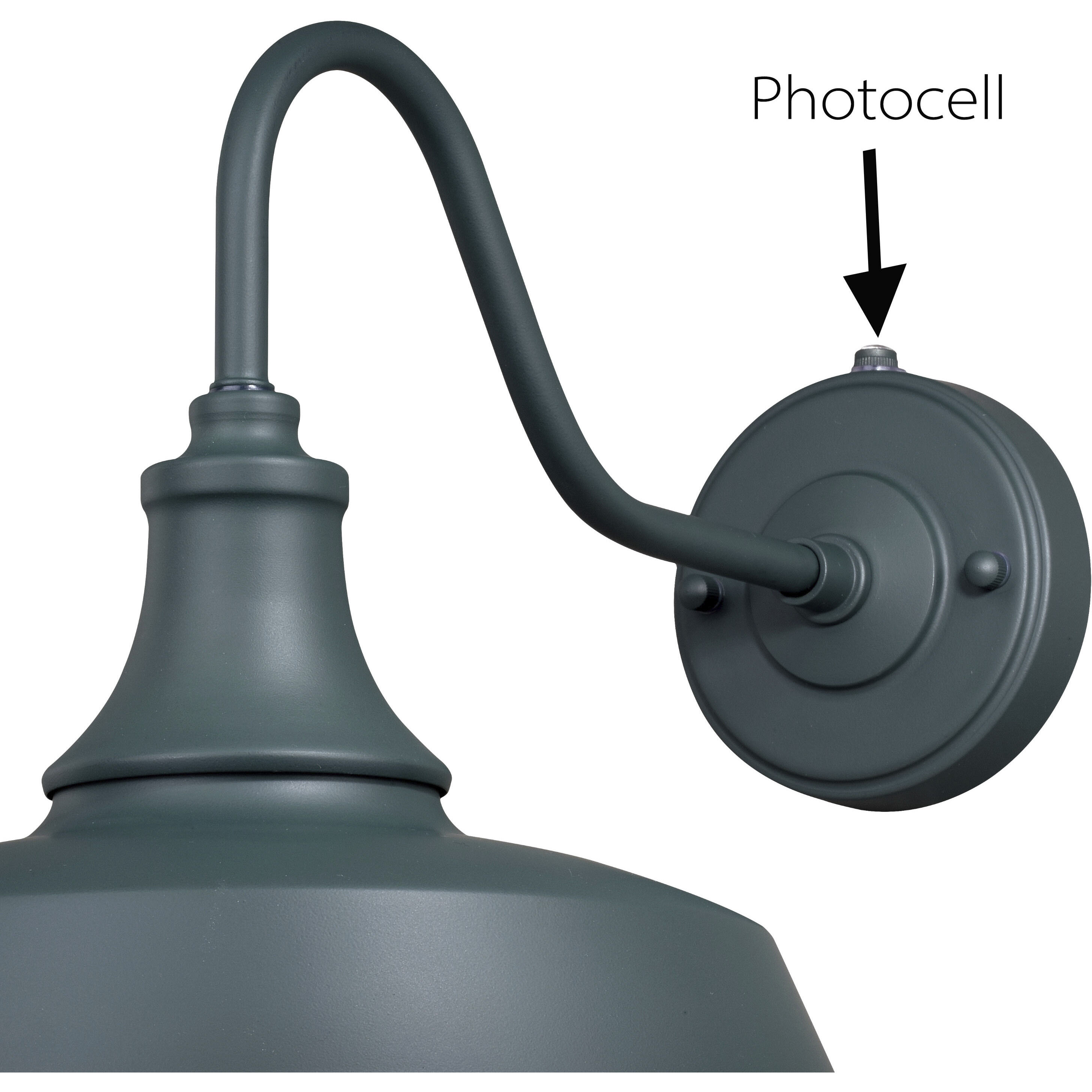 Dorado LED 11.5 inch Hunter Green and White Outdoor Wall