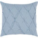 Aiken 26 X 26 inch Denim Euro Sham