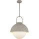 Alora Mood Harper Pendant Ceiling Light in Steel