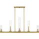 Carina 9 Light 37.75 inch Warm Brass Chandelier Ceiling Light