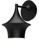 Alora Mood Emiko 1 Light 7.13 inch Matte Black Bath Vanity Light Wall Light
