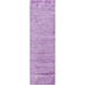 Haize 96 X 30 inch Bright Purple Rug
