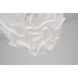 Canada 1 Light 16.5 inch White Chandelier Ceiling Light