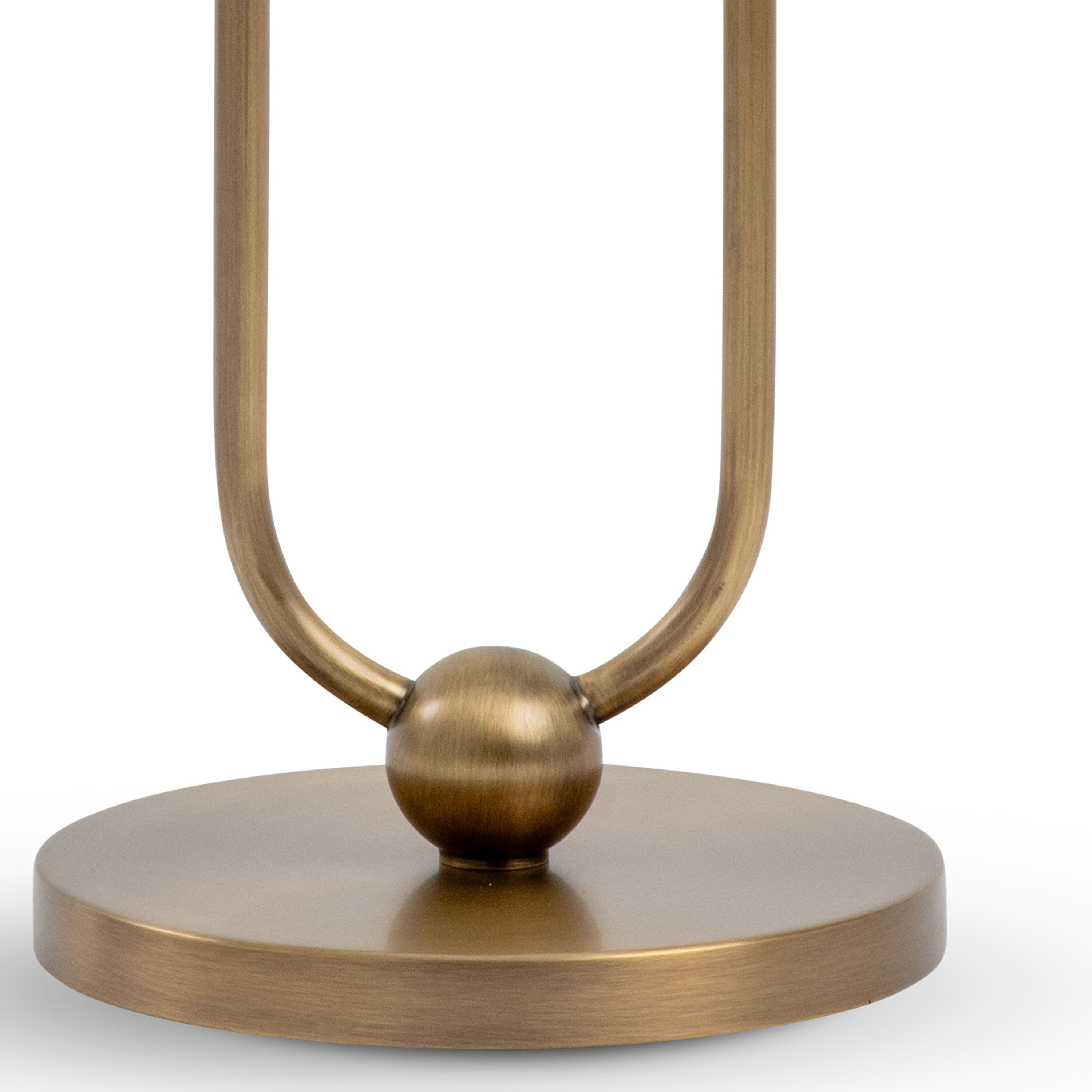 Veneto 64 inch 150.00 watt Antique Brass Floor Lamp Portable Light