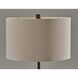 Silos 26 inch 100.00 watt Black Table Lamp Portable Light
