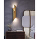 Parducci 2 Light 29.53 inch Vintage Brass Bath Vanity Wall Light