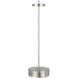 Kelly Wearstler Sene 12.25 inch 1.5 watt Museum Nickel Rechargeable Table Lamp Portable Light