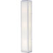 Daventry 3 Light 29 inch Polished Nickel Bath Light Wall Light