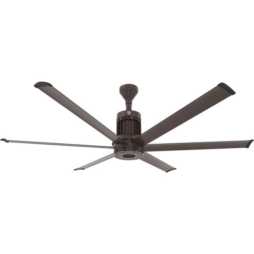 i6 72 inch Oil Rubbed Bronze Indoor Ceiling Fan, Standard Mount