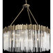 Matrix 12 Light 40 inch Havana Gold Chandelier Ceiling Light