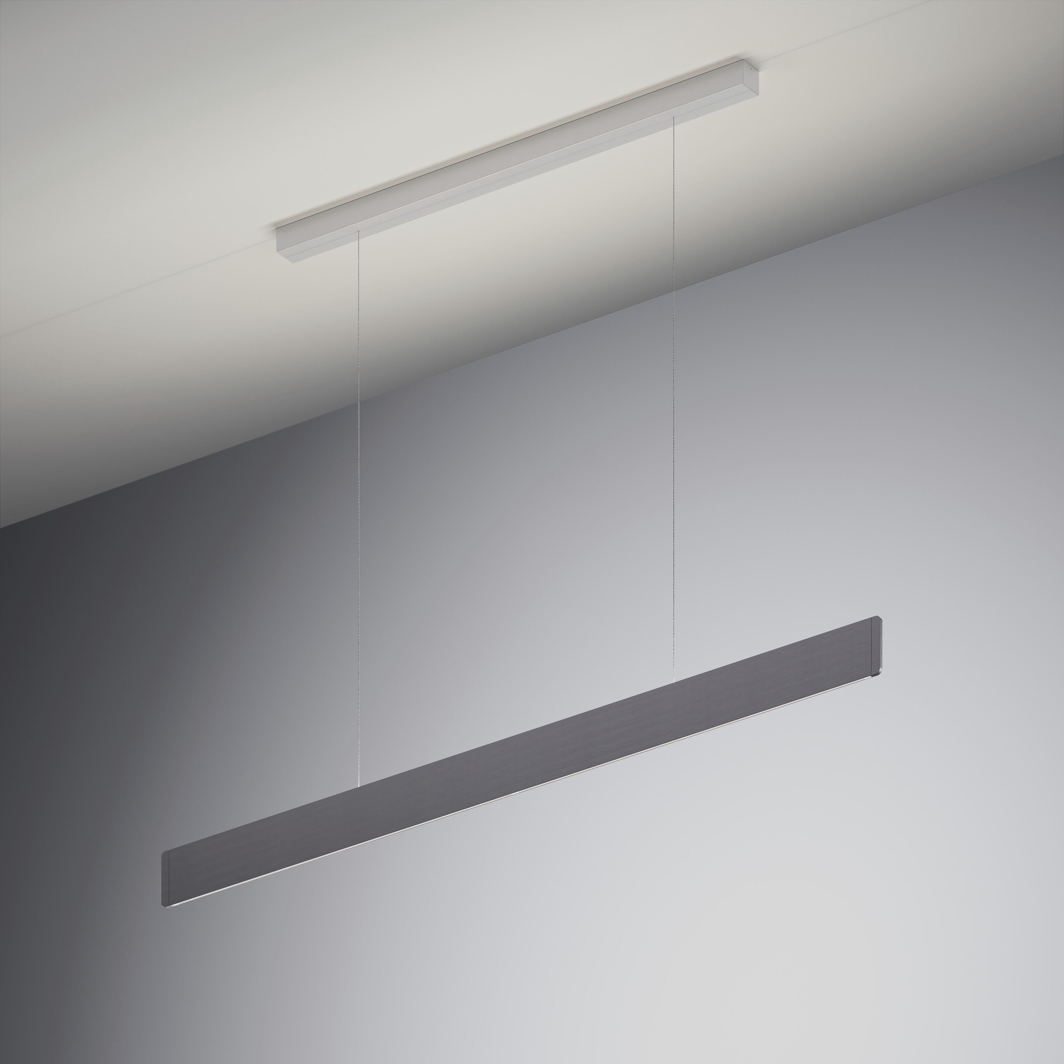 After 8 Linear Pendant Ceiling Light in Slate