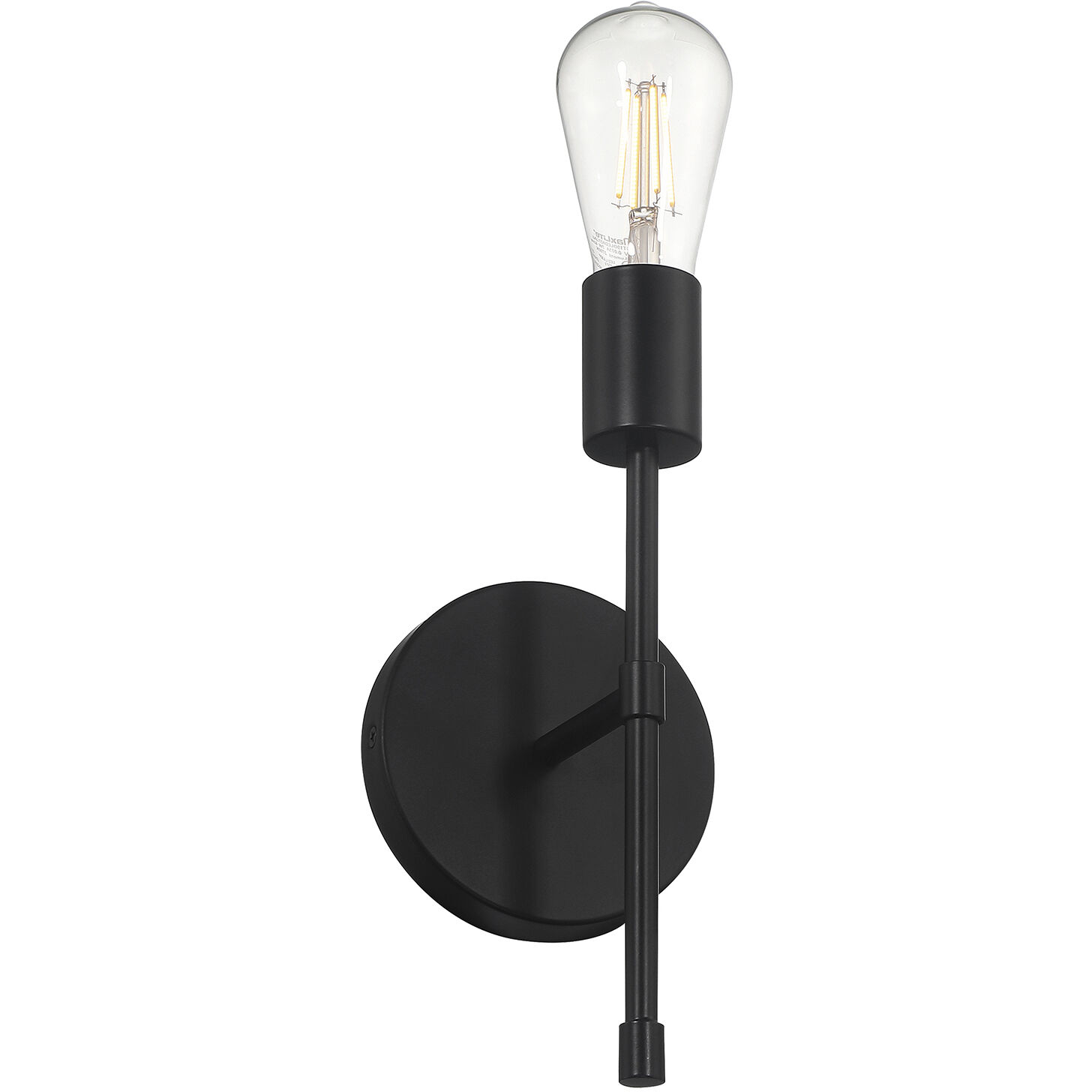 Iconic II LED 5 inch Matte Black Wall Sconce Wall Light