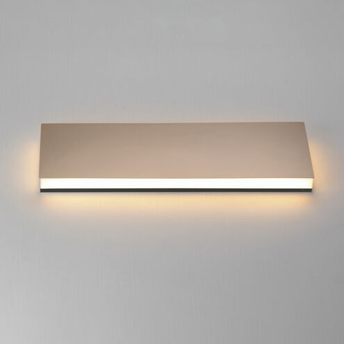 Embosse LED 24 inch Polished Bronze Bath Vanity Light Wall Light