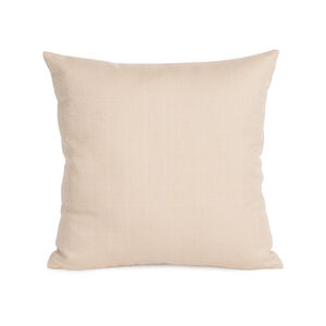Square 20 inch Sterling Sand Pillow, with Down Insert