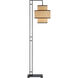Marabout 69.75 inch 100 watt Blacksmith Floor Lamp Portable Light