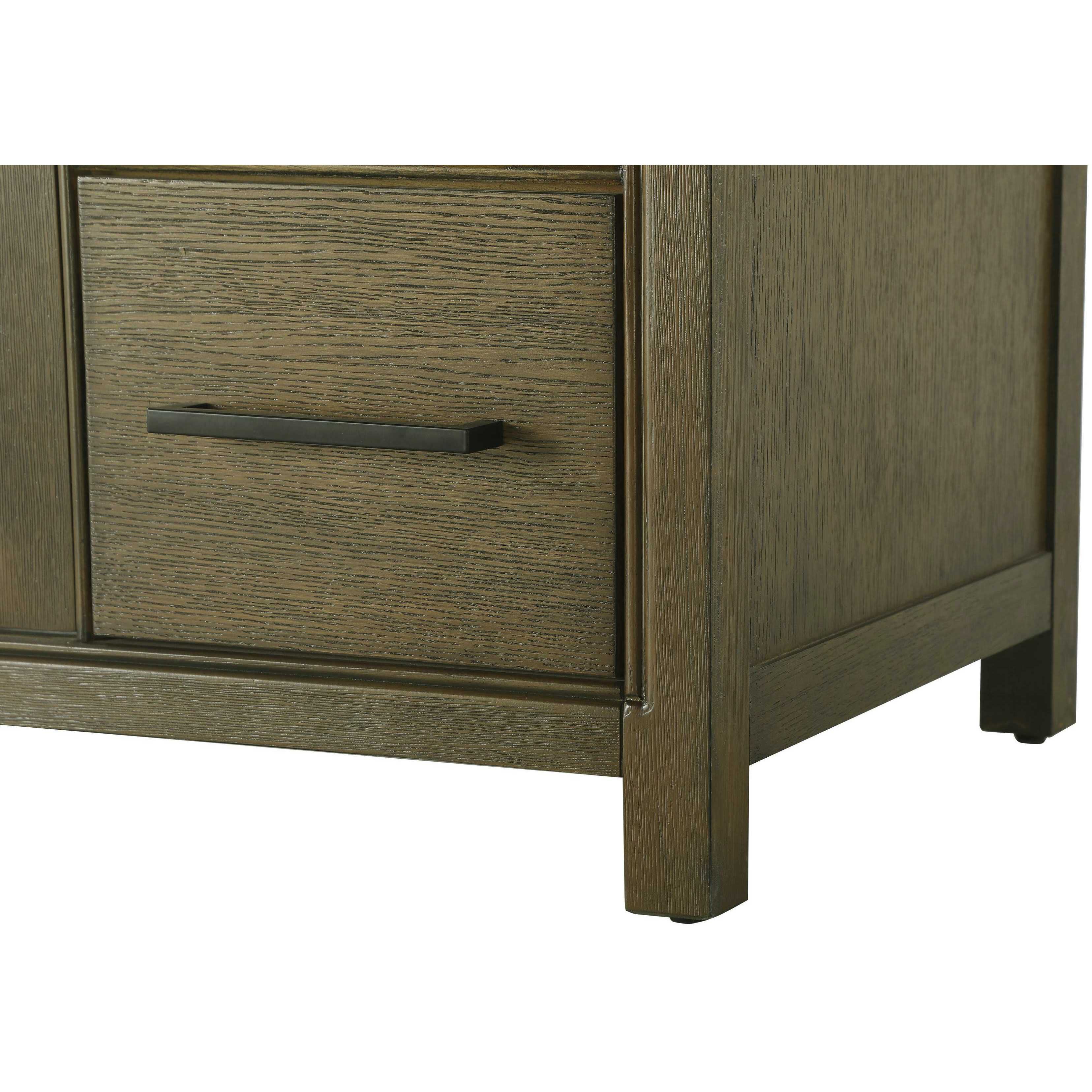 Alina 42 X 34 inch Hazel Oak Bathroom Vanity Cabinet
