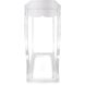 Olivia 48 inch Clear Console Table
