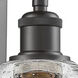 Ballston Cindyrella 1 Light 8 inch Oil Rubbed Bronze Sconce Wall Light in Incandescent, Seedy Glass