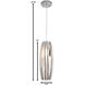 Chroman Empire 1 Light 5.5 inch Chrome Mini Pendant Ceiling Light