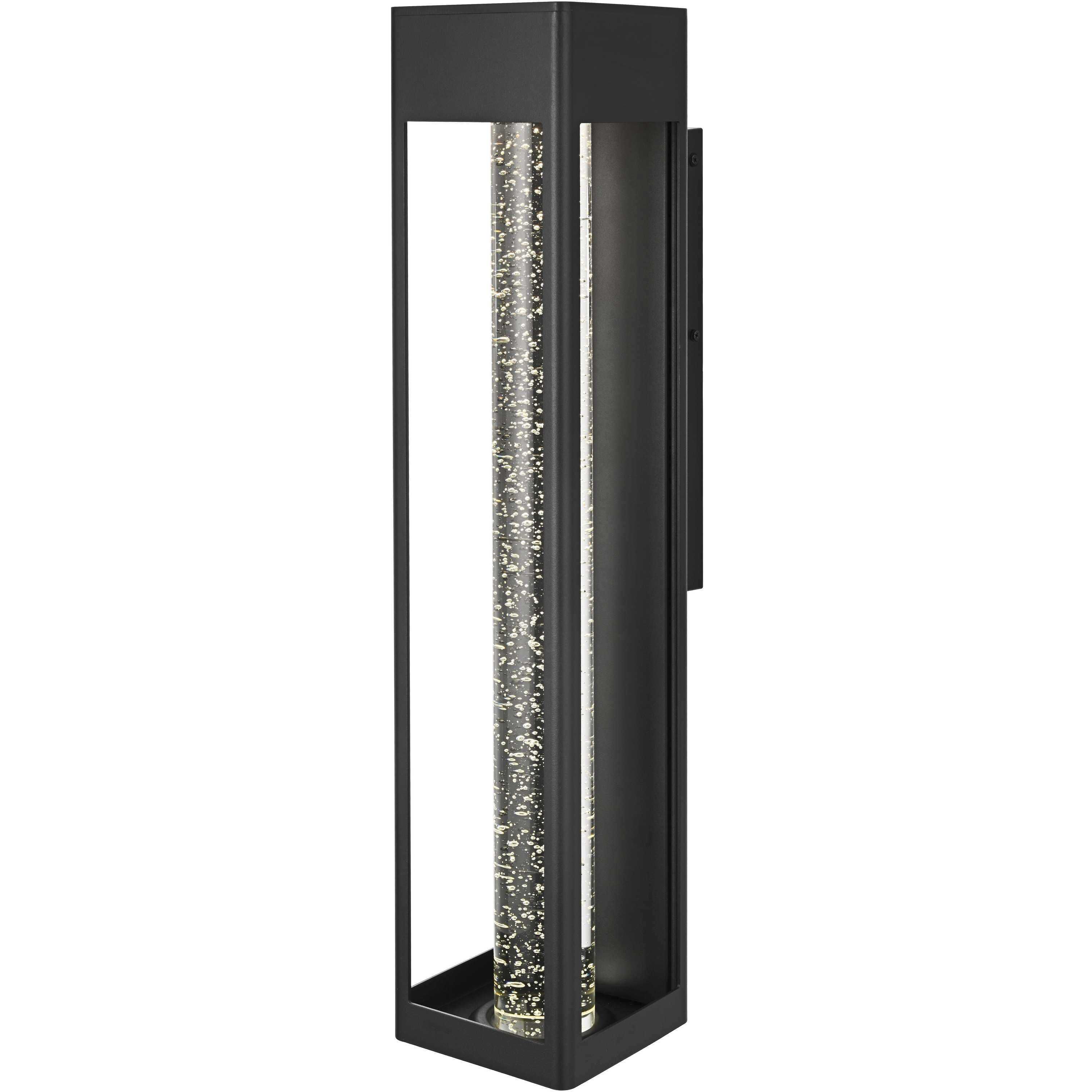 Amaris 1 Light 27 inch Black Outdoor Wall Sconce
