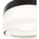 Balto II LED 5.38 inch Black Outdoor Flush Mount, dweLED