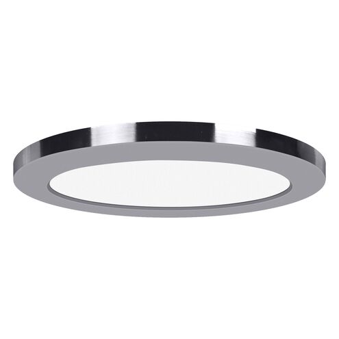 ModPLUS LED 9 inch Chrome Flush Mount Ceiling Light, Round