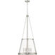 Prescott 4 Light 18 inch Brushed Nickel Pendant Ceiling Light