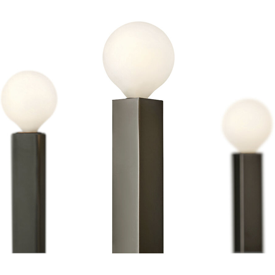 Ezra 6 Light 27 inch Black Oxide Indoor Chandelier Ceiling Light