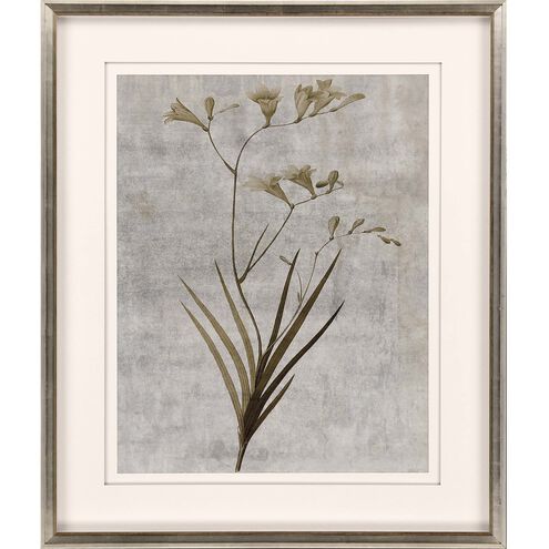 Earth Balance Neutral and Brown and Gray and Metallic Framed Art
