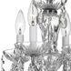 Welton 4 Light 11 inch Polished Chrome Mini Chandelier Ceiling Light in Clear Hand Cut