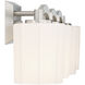 Whitney 4 Light 33 inch Satin Nickel Bathroom Vanity Light Wall Light