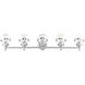 Oldwick 5 Light 42 inch Polished Chrome Vanity Sconce Wall Light