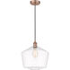 Edison Cindyrella LED 12 inch Antique Copper Mini Pendant Ceiling Light