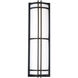 Skyscraper LED 27 inch Black Outdoor Wall Light in 3000K, 27in.