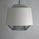 Phoenix LED 18.5 inch Gray and Black Single Pendant Ceiling Light