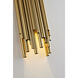 Canada Wall Sconce Wall Light, Gold Frame