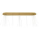 Langford Island Light Ceiling Light in Legacy Brass