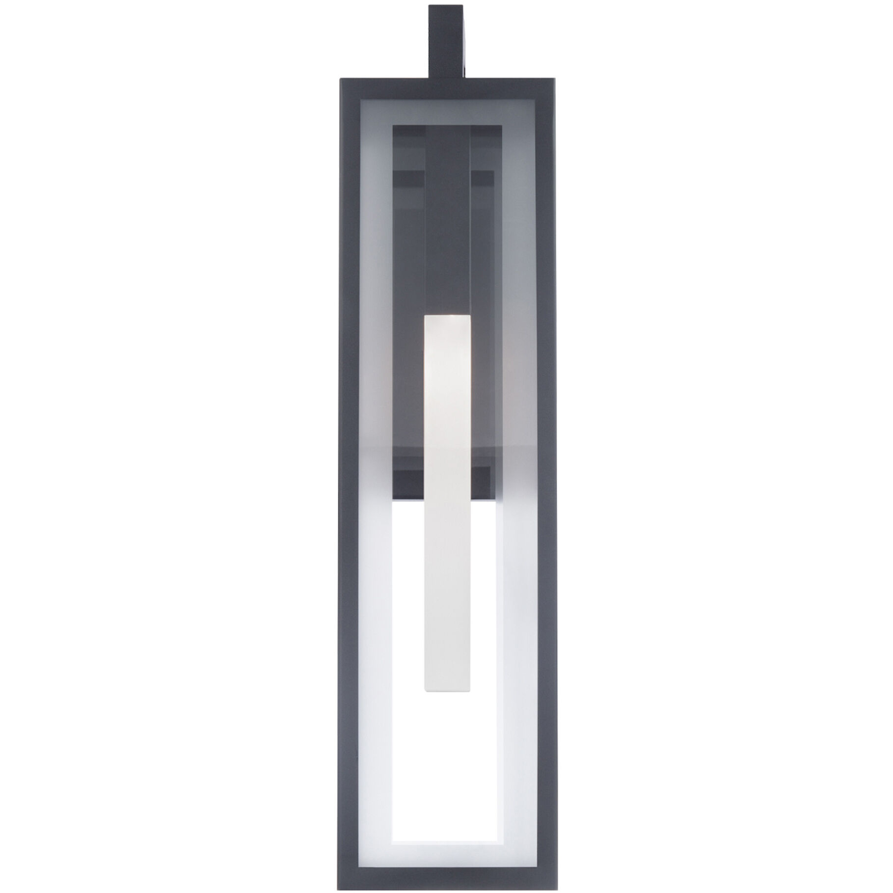 Cambridge 1 Light 25 inch Black Outdoor Wall Light in 25in.