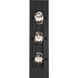 Strata LED 22 inch Black Outdoor Wall Light, Beyond