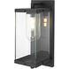 Keaton 1 Light 21 inch Black Outdoor Wall Sconce