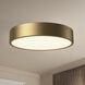 Alora Mood Adelaide LED 11.13 inch Aged Gold Flush Mount Ceiling Light