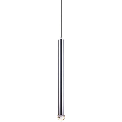 Reign LED 2 inch Chrome Pendant Ceiling Light