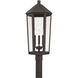 Ellsworth 3 Light 12.50 inch Post Light & Accessory