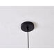 Canada 1 Light 6 inch Black Single Pendant Lighting Ceiling Light