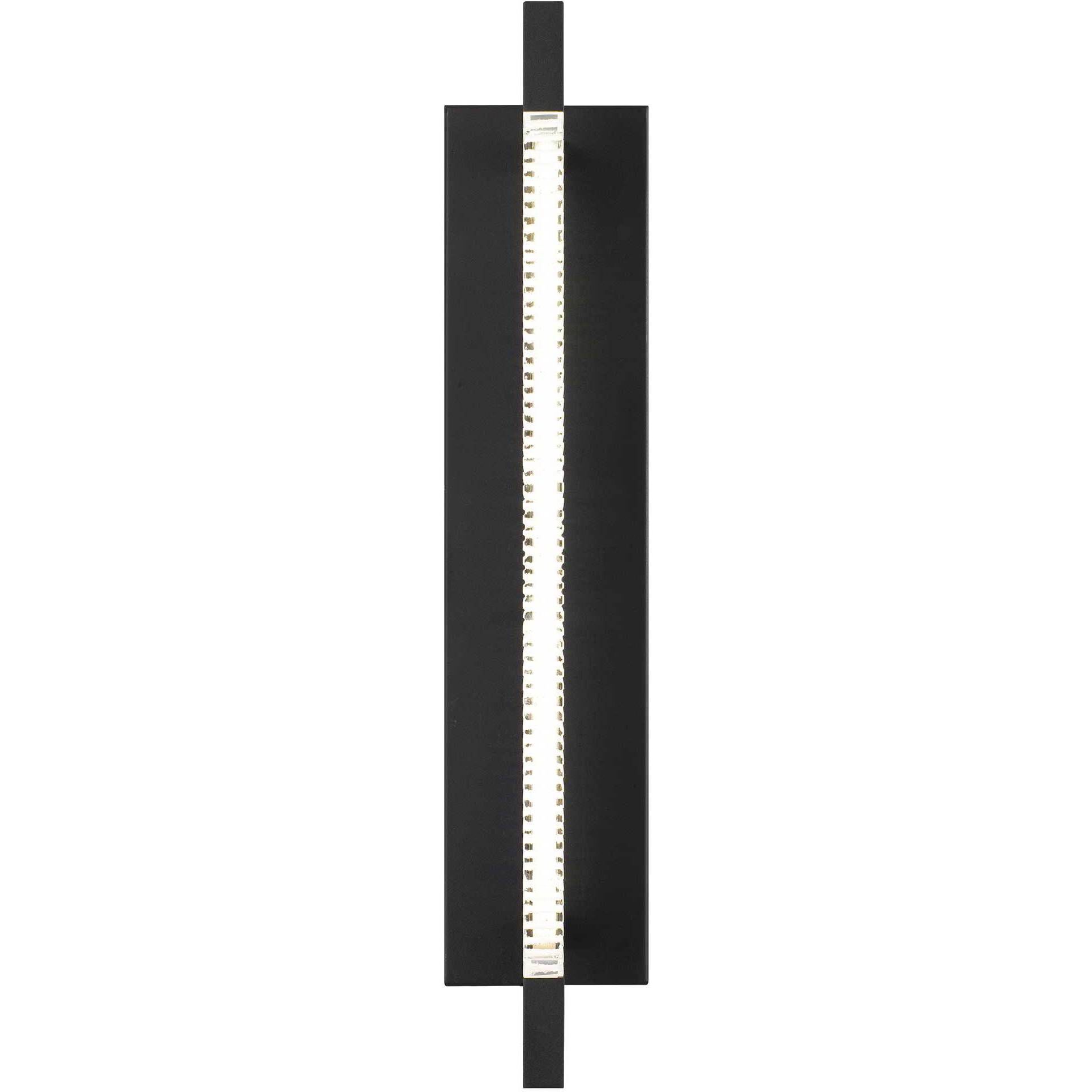 Solice LED 21 inch Sand Black Outdoor Wall Sconce